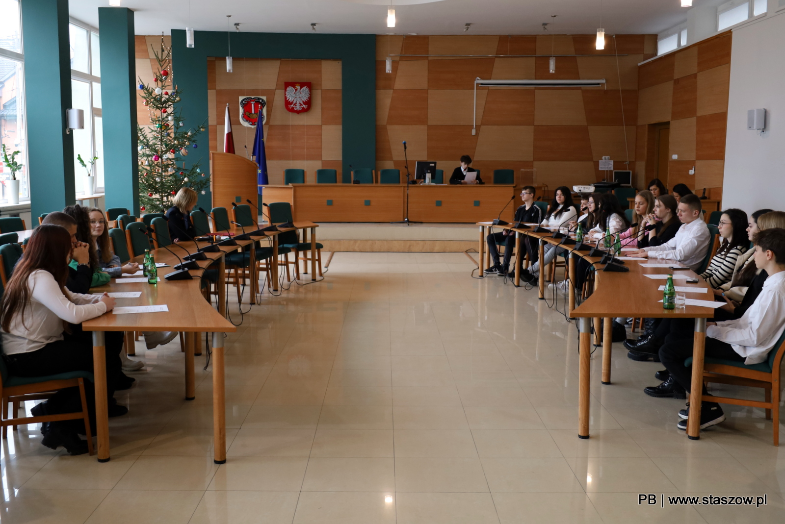 V sesja Młodzieżowej Rady Miejskiej w Staszowie