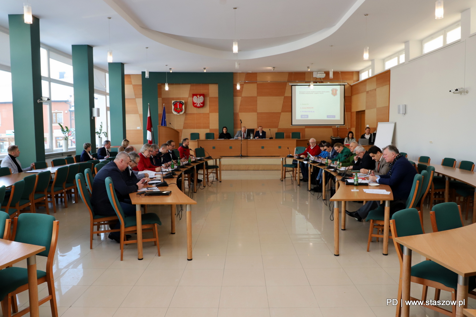 CIV Sesja Rady Miejskiej w Staszowie