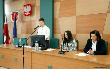 II Sesja Młodzieżowej Rady Miejskiej w Staszowie 21