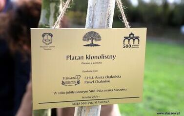 Aleja 500-lecia Staszowa już rośnie! (22.10.2025 r.) 29