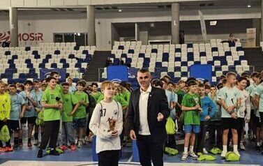 Młodzi szczypiorniści z gminy Stasz&oacute;w&nbsp;w czoł&oacute;wce &bdquo;Enea Cup 2025&nbsp; (07.11.2025 r.) 6