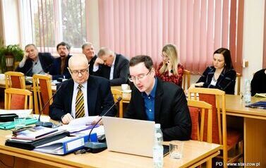 Spotkanie dotyczące przywr&oacute;cenia połączeń kolejowych w powiecie staszowskim (23.01.2026 r.) 5