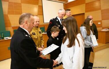 Młodzież zapobiega pożarom &ndash; gminne eliminacje OTWP w Staszowie (26.03.2026 r.) 25