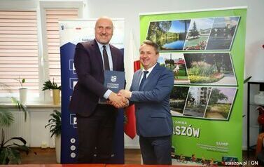Gmina Stasz&oacute;w realizuje projekt pn.: &bdquo;Rozbudowa infrastruktury rowerowej na terenie gminy Stasz&oacute;w&rdquo; 2
