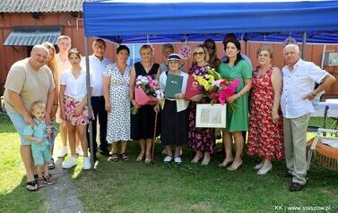 Mieszkanki gminy Stasz&oacute;w świętowały setne urodziny (01-03.08.2026 r.) 16