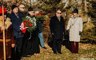 VI MARSZ POWSTAŃC&Oacute;W STYCZNIOWYCH STASZ&Oacute;W - KUROZWĘKI  w Roku Jubileuszowym 500 - lecia miasta Staszowa (21.02.2025 r.) 91