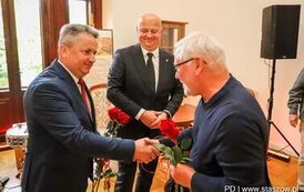 Wernisaż wystawy poplenerowej III Międzynarodowego Pleneru Malarskiego, promocja książki ks. Piotra Maroszka &bdquo;Hugo Kołłątaj jako duchowny&rdquo; oraz koncert &bdquo;W Blasku Jubileuszu&rdquo; (27.09.2025 r.) 57