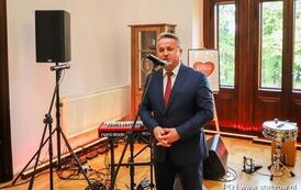 Wernisaż wystawy poplenerowej III Międzynarodowego Pleneru Malarskiego, promocja książki ks. Piotra Maroszka &bdquo;Hugo Kołłątaj jako duchowny&rdquo; oraz koncert &bdquo;W Blasku Jubileuszu&rdquo; (27.09.2025 r.) 62