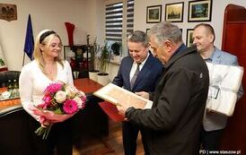 Setne urodziny pani Janiny W&oacute;jcik (01.12.2025 r.) &nbsp; 2