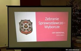 Zebranie sprawozdawczo - wyborczego w Ochotniczej Straży Pożarnej w Smerdynie (10.01.2026 r.) 1