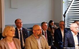 Podpisanie umowy -  &bdquo;Poprawa bezpieczeństwa poprzez zakup i montaż kamer na terenie miasta Staszowa 2026" 2