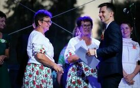 Dożynki Powiatu Staszowskiego w Rytwianach (25.08.2024) 8