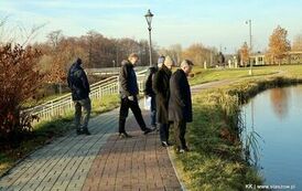 Prace nad przebudową Parkowej i Zalewu nad Czarną trwają (03.12.2024 r.) 1