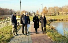Prace nad przebudową Parkowej i Zalewu nad Czarną trwają (03.12.2024 r.) 2