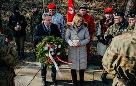 VI MARSZ POWSTAŃC&Oacute;W STYCZNIOWYCH STASZ&Oacute;W - KUROZWĘKI  w Roku Jubileuszowym 500 - lecia miasta Staszowa (21.02.2025 r.) 4