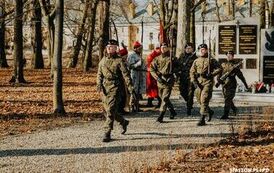 VI MARSZ POWSTAŃC&Oacute;W STYCZNIOWYCH STASZ&Oacute;W - KUROZWĘKI  w Roku Jubileuszowym 500 - lecia miasta Staszowa (21.02.2025 r.) 16