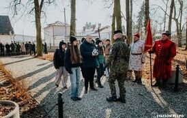 VI MARSZ POWSTAŃC&Oacute;W STYCZNIOWYCH STASZ&Oacute;W - KUROZWĘKI  w Roku Jubileuszowym 500 - lecia miasta Staszowa (21.02.2025 r.) 20