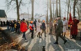 VI MARSZ POWSTAŃC&Oacute;W STYCZNIOWYCH STASZ&Oacute;W - KUROZWĘKI  w Roku Jubileuszowym 500 - lecia miasta Staszowa (21.02.2025 r.) 29