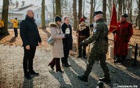 VI MARSZ POWSTAŃC&Oacute;W STYCZNIOWYCH STASZ&Oacute;W - KUROZWĘKI  w Roku Jubileuszowym 500 - lecia miasta Staszowa (21.02.2025 r.) 36