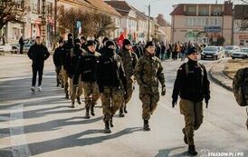 VI MARSZ POWSTAŃC&Oacute;W STYCZNIOWYCH STASZ&Oacute;W - KUROZWĘKI  w Roku Jubileuszowym 500 - lecia miasta Staszowa (21.02.2025 r.) 49