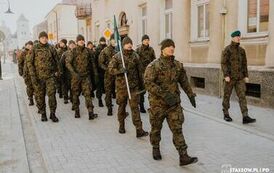 VI MARSZ POWSTAŃC&Oacute;W STYCZNIOWYCH STASZ&Oacute;W - KUROZWĘKI  w Roku Jubileuszowym 500 - lecia miasta Staszowa (21.02.2025 r.) 52