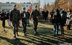 VI MARSZ POWSTAŃC&Oacute;W STYCZNIOWYCH STASZ&Oacute;W - KUROZWĘKI  w Roku Jubileuszowym 500 - lecia miasta Staszowa (21.02.2025 r.) 62