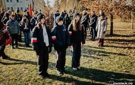 VI MARSZ POWSTAŃC&Oacute;W STYCZNIOWYCH STASZ&Oacute;W - KUROZWĘKI  w Roku Jubileuszowym 500 - lecia miasta Staszowa (21.02.2025 r.) 69