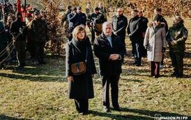 VI MARSZ POWSTAŃC&Oacute;W STYCZNIOWYCH STASZ&Oacute;W - KUROZWĘKI  w Roku Jubileuszowym 500 - lecia miasta Staszowa (21.02.2025 r.) 74