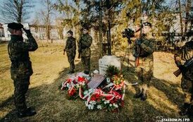 VI MARSZ POWSTAŃC&Oacute;W STYCZNIOWYCH STASZ&Oacute;W - KUROZWĘKI  w Roku Jubileuszowym 500 - lecia miasta Staszowa (21.02.2025 r.) 75