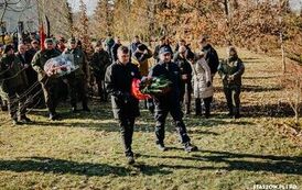 VI MARSZ POWSTAŃC&Oacute;W STYCZNIOWYCH STASZ&Oacute;W - KUROZWĘKI  w Roku Jubileuszowym 500 - lecia miasta Staszowa (21.02.2025 r.) 77