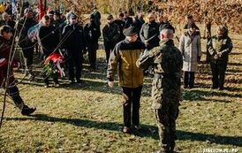 VI MARSZ POWSTAŃC&Oacute;W STYCZNIOWYCH STASZ&Oacute;W - KUROZWĘKI  w Roku Jubileuszowym 500 - lecia miasta Staszowa (21.02.2025 r.) 78