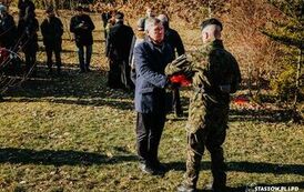 VI MARSZ POWSTAŃC&Oacute;W STYCZNIOWYCH STASZ&Oacute;W - KUROZWĘKI  w Roku Jubileuszowym 500 - lecia miasta Staszowa (21.02.2025 r.) 81