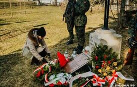 VI MARSZ POWSTAŃC&Oacute;W STYCZNIOWYCH STASZ&Oacute;W - KUROZWĘKI  w Roku Jubileuszowym 500 - lecia miasta Staszowa (21.02.2025 r.) 83