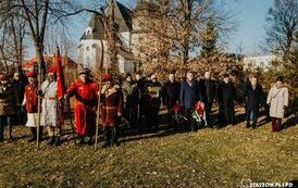 VI MARSZ POWSTAŃC&Oacute;W STYCZNIOWYCH STASZ&Oacute;W - KUROZWĘKI  w Roku Jubileuszowym 500 - lecia miasta Staszowa (21.02.2025 r.) 96