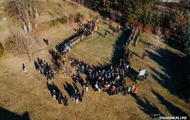 VI MARSZ POWSTAŃC&Oacute;W STYCZNIOWYCH STASZ&Oacute;W - KUROZWĘKI  w Roku Jubileuszowym 500 - lecia miasta Staszowa (21.02.2025 r.) 97