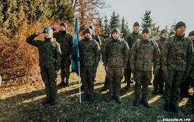 VI MARSZ POWSTAŃC&Oacute;W STYCZNIOWYCH STASZ&Oacute;W - KUROZWĘKI  w Roku Jubileuszowym 500 - lecia miasta Staszowa (21.02.2025 r.) 98