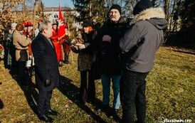 VI MARSZ POWSTAŃC&Oacute;W STYCZNIOWYCH STASZ&Oacute;W - KUROZWĘKI  w Roku Jubileuszowym 500 - lecia miasta Staszowa (21.02.2025 r.) 100