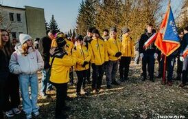 VI MARSZ POWSTAŃC&Oacute;W STYCZNIOWYCH STASZ&Oacute;W - KUROZWĘKI  w Roku Jubileuszowym 500 - lecia miasta Staszowa (21.02.2025 r.) 107