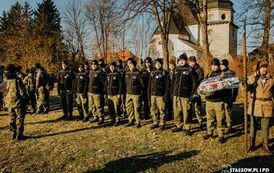 VI MARSZ POWSTAŃC&Oacute;W STYCZNIOWYCH STASZ&Oacute;W - KUROZWĘKI  w Roku Jubileuszowym 500 - lecia miasta Staszowa (21.02.2025 r.) 109