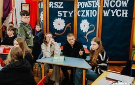 VI MARSZ POWSTAŃC&Oacute;W STYCZNIOWYCH STASZ&Oacute;W - KUROZWĘKI  w Roku Jubileuszowym 500 - lecia miasta Staszowa (21.02.2025 r.) 113