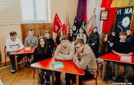 VI MARSZ POWSTAŃC&Oacute;W STYCZNIOWYCH STASZ&Oacute;W - KUROZWĘKI  w Roku Jubileuszowym 500 - lecia miasta Staszowa (21.02.2025 r.) 123