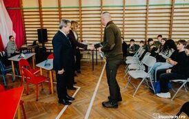 VI MARSZ POWSTAŃC&Oacute;W STYCZNIOWYCH STASZ&Oacute;W - KUROZWĘKI  w Roku Jubileuszowym 500 - lecia miasta Staszowa (21.02.2025 r.) 139