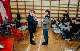 VI MARSZ POWSTAŃC&Oacute;W STYCZNIOWYCH STASZ&Oacute;W - KUROZWĘKI  w Roku Jubileuszowym 500 - lecia miasta Staszowa (21.02.2025 r.) 140