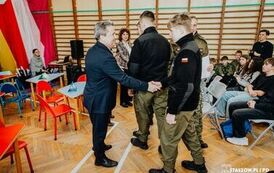VI MARSZ POWSTAŃC&Oacute;W STYCZNIOWYCH STASZ&Oacute;W - KUROZWĘKI  w Roku Jubileuszowym 500 - lecia miasta Staszowa (21.02.2025 r.) 144