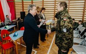 VI MARSZ POWSTAŃC&Oacute;W STYCZNIOWYCH STASZ&Oacute;W - KUROZWĘKI  w Roku Jubileuszowym 500 - lecia miasta Staszowa (21.02.2025 r.) 146