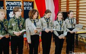 VI MARSZ POWSTAŃC&Oacute;W STYCZNIOWYCH STASZ&Oacute;W - KUROZWĘKI  w Roku Jubileuszowym 500 - lecia miasta Staszowa (21.02.2025 r.) 153