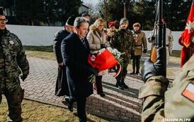 VI MARSZ POWSTAŃC&Oacute;W STYCZNIOWYCH STASZ&Oacute;W - KUROZWĘKI  w Roku Jubileuszowym 500 - lecia miasta Staszowa (21.02.2025 r.) 159