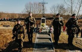 VI MARSZ POWSTAŃC&Oacute;W STYCZNIOWYCH STASZ&Oacute;W - KUROZWĘKI  w Roku Jubileuszowym 500 - lecia miasta Staszowa (21.02.2025 r.) 164