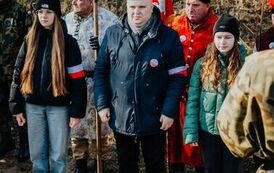 VI MARSZ POWSTAŃC&Oacute;W STYCZNIOWYCH STASZ&Oacute;W - KUROZWĘKI  w Roku Jubileuszowym 500 - lecia miasta Staszowa (21.02.2025 r.) 166