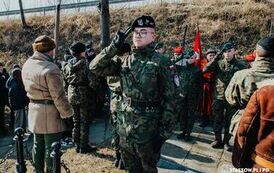 VI MARSZ POWSTAŃC&Oacute;W STYCZNIOWYCH STASZ&Oacute;W - KUROZWĘKI  w Roku Jubileuszowym 500 - lecia miasta Staszowa (21.02.2025 r.) 167